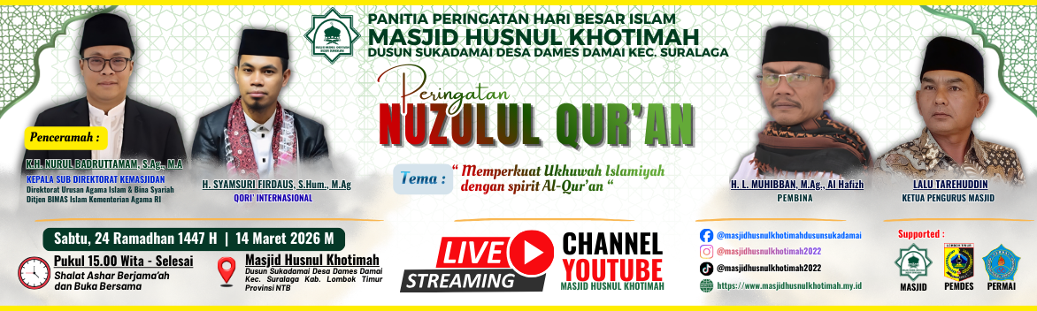 Slide 9 Nuzul Qur'an 1447 H