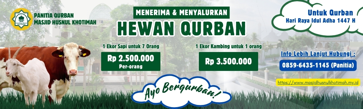Slide 10 Panitia Qurban 1447 H